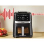 Air Fryer Frytkownica beztłuszczowa TEFAL Easy Fry Silence Vision XL EY5568 5l z okienkiem do obserwacji postępów