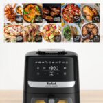 Air Fryer Frytkownica beztłuszczowa TEFAL Easy Fry Silence Vision XL EY5568 5l z okienkiem do obserwacji postępów
