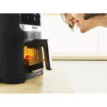 Air Fryer Frytkownica beztłuszczowa TEFAL Easy Fry Silence Vision XL EY5568 5l z okienkiem do obserwacji postępów