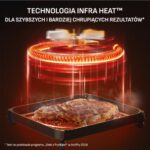 Air Fryer Frytkownica beztłuszczowa TEFAL EY8328E0 Easy Fry Infrared technologia podczerwieni, z okienkiem do podglądu