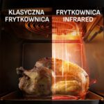 Air Fryer Frytkownica beztłuszczowa TEFAL EY8328E0 Easy Fry Infrared technologia podczerwieni, z okienkiem do podglądu