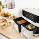 Air Fryer Frytkownica beztłuszczowa TEFAL EY942AE0 Dual Easy Fry XXL 11l z podwójnym koszem