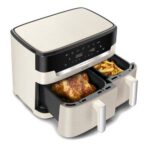 Air Fryer Frytkownica beztłuszczowa TEFAL EY942AE0 Dual Easy Fry XXL 11l z podwójnym koszem