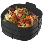 Air Fryer Frytkownica beztłuszczowa TURBOTRONIC TT-AF210 Turkusowy 3.5l 6 automatycznych programów