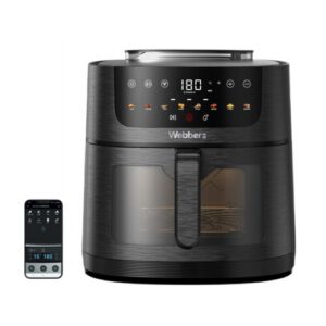 Air Fryer Frytkownica beztłuszczowa WEBBER AF800 8l Wi-Fi z funkcją pary i 8 automatycznymi programami