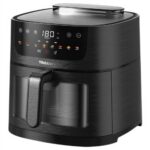 Air Fryer Frytkownica beztłuszczowa WEBBER AF800 8l Wi-Fi z funkcją pary i 8 automatycznymi programami