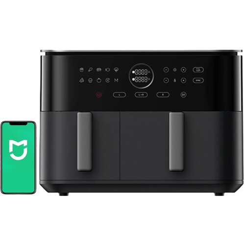 Air Fryer Frytkownica beztłuszczowa XIAOMI Dual Zone 63882 10l z podwójnym koszem i dostępem do 101 darmowych przepisów