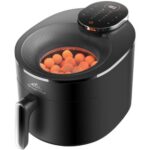 Air Fryer Frytkownica beztłuszczowa ETA SkyFry 516890000 5l z 12 automatycznymi programami gotowania i okienkiem do obserwacji postępów gotowania