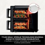 Air Fryer Frytkownica beztłuszczowa NINJA SL300EU Czarny 7.6l z podwójnym koszem