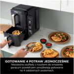 Air Fryer Frytkownica beztłuszczowa NINJA SL300EU Czarny 7.6l z podwójnym koszem