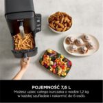 Air Fryer Frytkownica beztłuszczowa NINJA SL300EU Czarny 7.6l z podwójnym koszem