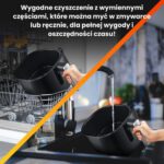 Air fryer Frytkownica beztłuszczowa EXTRALINK SJ-400 4l programator czasowy