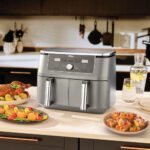 Air fryer Frytkownica beztłuszczowa NINJA Dual Zone Max DZ400EU 9.5 l Szary