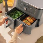 Air fryer Frytkownica beztłuszczowa NINJA Dual Zone Max DZ400EU 9.5 l Szary