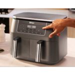 Air fryer Frytkownica beztłuszczowa NINJA Dual Zone DZ300EU 7,6 l Szary