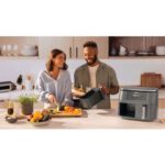 Air fryer Frytkownica beztłuszczowa NINJA Dual Zone DZ300EU 7,6 l Szary