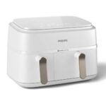 Air fryer Frytkownica beztłuszczowa PHILIPS Ovi Dual Basket NA353 10 9l 8 automatycznych programów