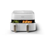 Air fryer Frytkownica beztłuszczowa PHILIPS Ovi Dual Basket NA353 10 9l 8 automatycznych programów