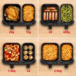 Air Fryer Frytkownica beztłuszczowa TEFAL Dual Easy Fry XXL EY942HE0 11l z podwójnym koszem