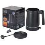 Czajnik GÖTZE & JENSEN KT700K Czarny 2150W pojemność 1.5L kontroler STRIX (Podwójna ścianka – Double Wall)