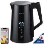 Czajnik inteligentny SETTI+ KT970K sterowany smartfonem 3000W WiFi z regulacją temperatury Czarny
