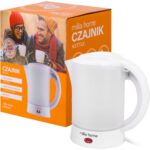 Czajnik turystyczny MILLA HOME MTK100WE Biały 650W pojemność 0,6L 2 kubki