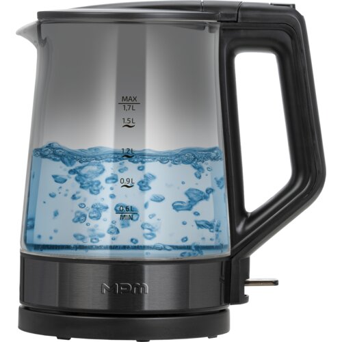 Czajnik MPM MCZ-125 Inox+szkło