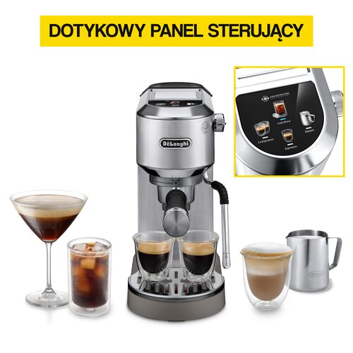 Ekspres DELONGHI Dedica Duo EC890.M (Cold Brew)