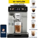 Ekspres DELONGHI Eletta Explore ECAM450.65.S (spienianie mleka na ciepło i zimno) (Cold Brew)