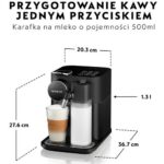 Ekspres DELONGHI Nespresso Gran Lattissima EN640.B Czarny