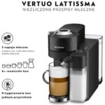 Ekspres DELONGHI Nespresso Vertuo Lattissima ENV300.B Czarny