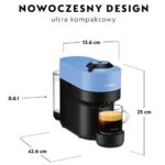 Ekspres DELONGHI Nespresso Vertuo Pop ENV90.A Niebieski