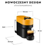 Ekspres DELONGHI Nespresso Vertuo Pop ENV90.Y Żółty