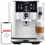 Ekspres JURA J8 Twin EA Diamond White (EA) (PODWÓJNY ZBIORNIK I MŁYNEK) z systemem Sweet Foam