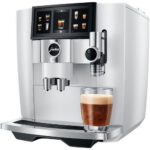 Ekspres JURA J8 Twin EA Diamond White (EA) (PODWÓJNY ZBIORNIK I MŁYNEK) z systemem Sweet Foam