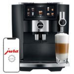 Ekspres JURA J8 Twin EA Diamond Black (EA) (PODWÓJNY ZBIORNIK I MŁYNEK) z systemem Sweet Foam