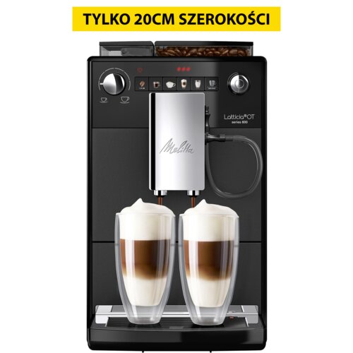 Ekspres MELITTA Latticia OT F30 0-100 Czarny 20 cm szerokości