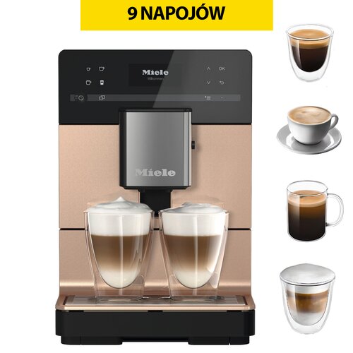 Ekspres MIELE Silence CM 5510 Miedziany