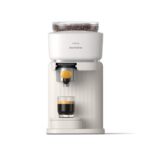 Ekspres PHILIPS Baristina BAR300/03 z zautomatyzowanym procesem mielenia i zaparzania + Spieniacz PHILIPS Baristina BAR311/00 Biały