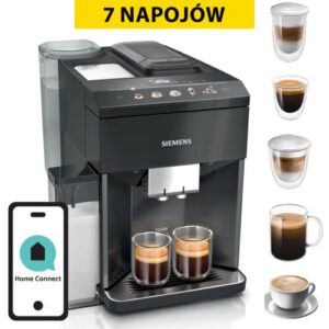 Ekspres SIEMENS EQ.500 TQ518RX3 sterowanie przez aplikacje HomeConnect