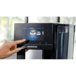 Ekspres SIEMENS EQ700 TP713R19 Czarny (Cold Brew) sterowanie przez aplikacje HomeConnect z filtrem