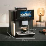 Ekspres SIEMENS TQ905RZ5 EQ900 Plus Czarny (Cold Brew) sterowanie przez aplikacje HomeConnect