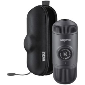 Ekspres WACACO Nanopresso Szary + Etui Bezprzewodowy