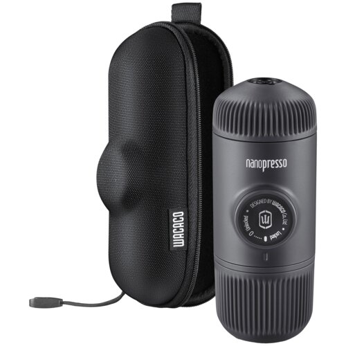 Ekspres WACACO Nanopresso Szary + Etui Bezprzewodowy