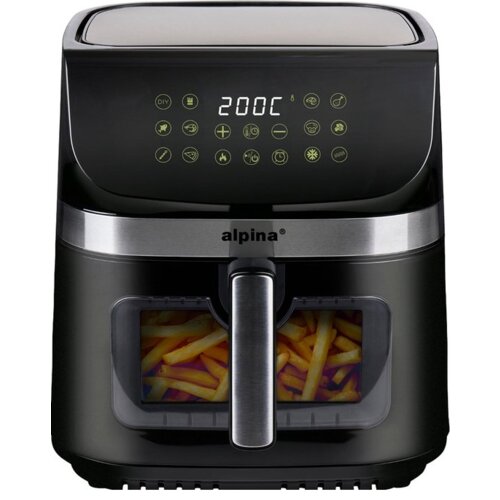 Air Fryer Frytkownica beztłuszczowa ALPINA 871128727221 1800W 9L z pojedynczym koszem
