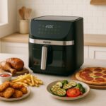 Air Fryer Frytkownica beztłuszczowa ALPINA 871128727221 1800W 9L z pojedynczym koszem