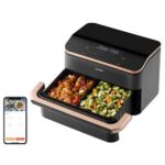 Air Fryer Frytkownica beztłuszczowa COSORI CAF-TF101S-AEUR Dual Blaze TwinFry 10l Wi-Fi dzielony kosz