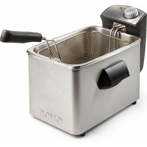 Frytkownica DOMO DO458FR 4l regulacja temperatury lampka kontrolna