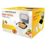 Frytkownica ESPERANZA Spring Roll EKG012 Biała 2.5l regulacja temperatury