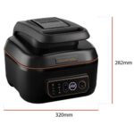 Air Fryer Frytkownica beztłuszczowa RUSSELL HOBBS SatisFry Air&Grill 26520-56 5.5l regulacja temperatury